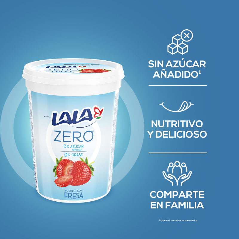 Lala Zero® Fresa Lala Grupo Lala